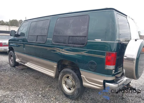 2007 Ford E-250 Recreational z USA, uszkodzony, nr VIN 1FDNE24L07DA43081